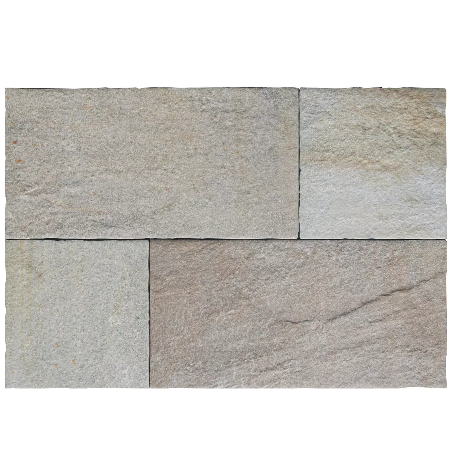 Floor Tiles Acapulco Natural Stone Optic Grey 21,6x21,6cm