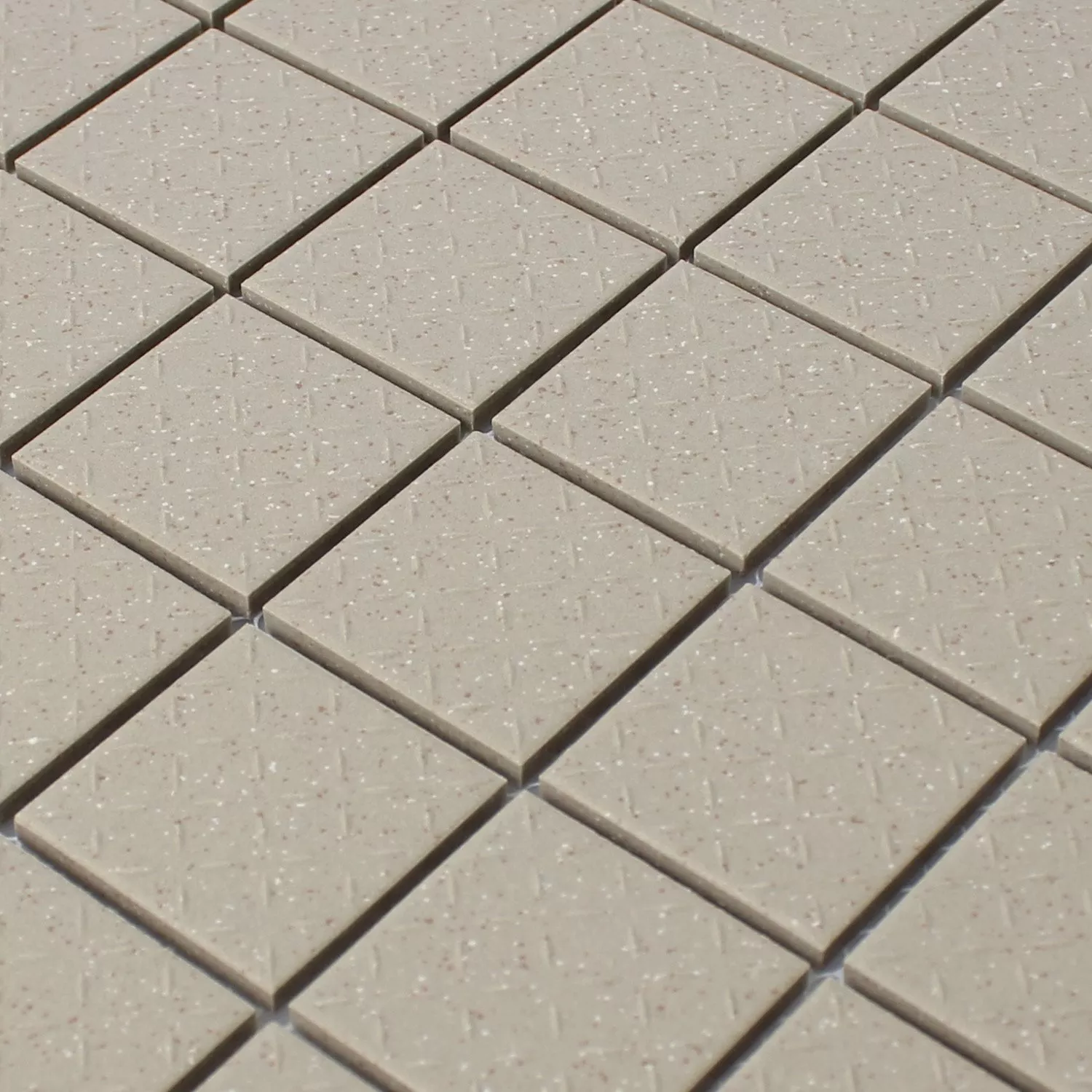 Mosaic Tiles Ceramic Beige Mat R11