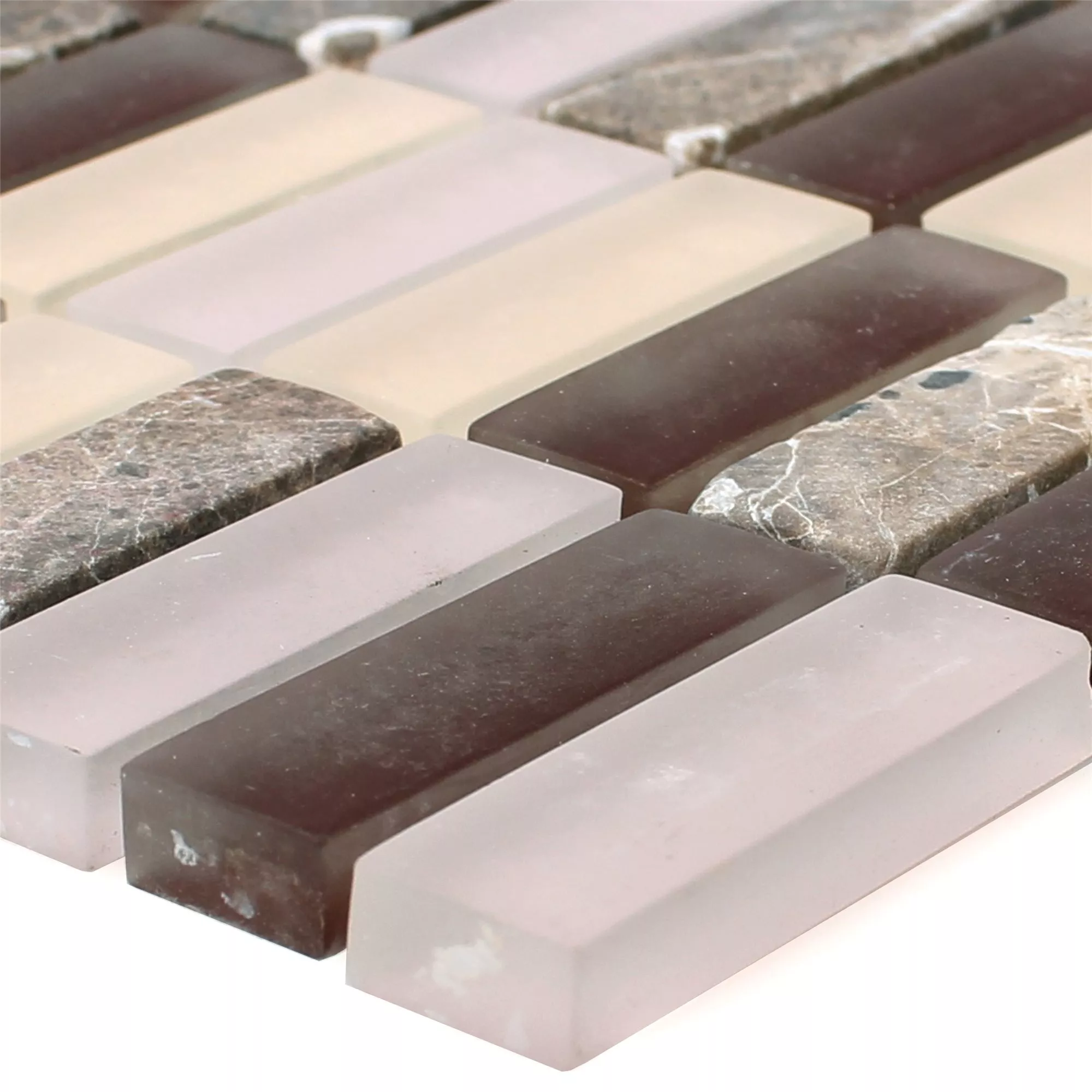 Glass Mosaic Natural Stone Tiles Conrad Purple Brown Beige Glass Mosaic Natural Stone Tiles Conrad Purple Brown Beige