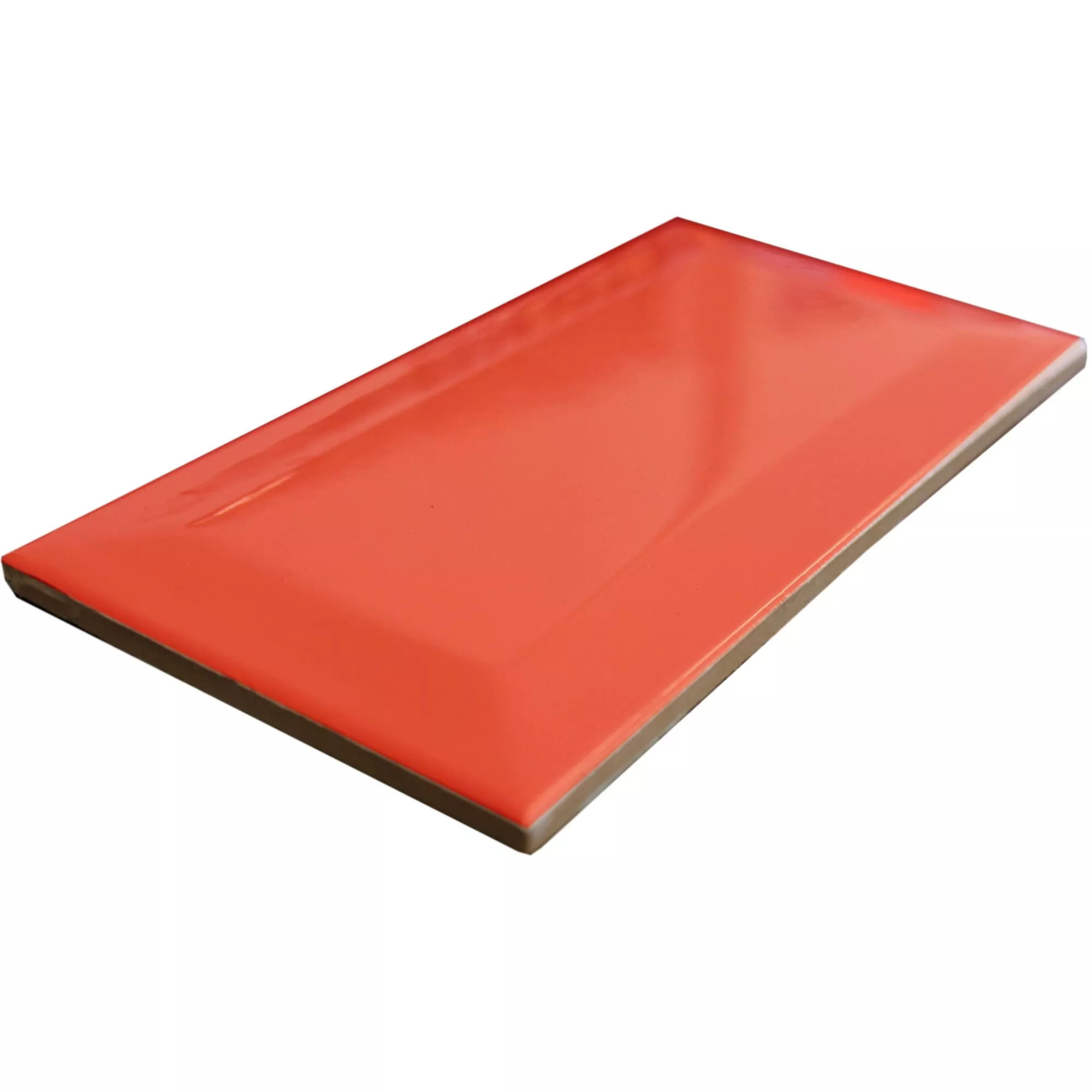 Metro Wall Tiles Colombo Red 10x20cm