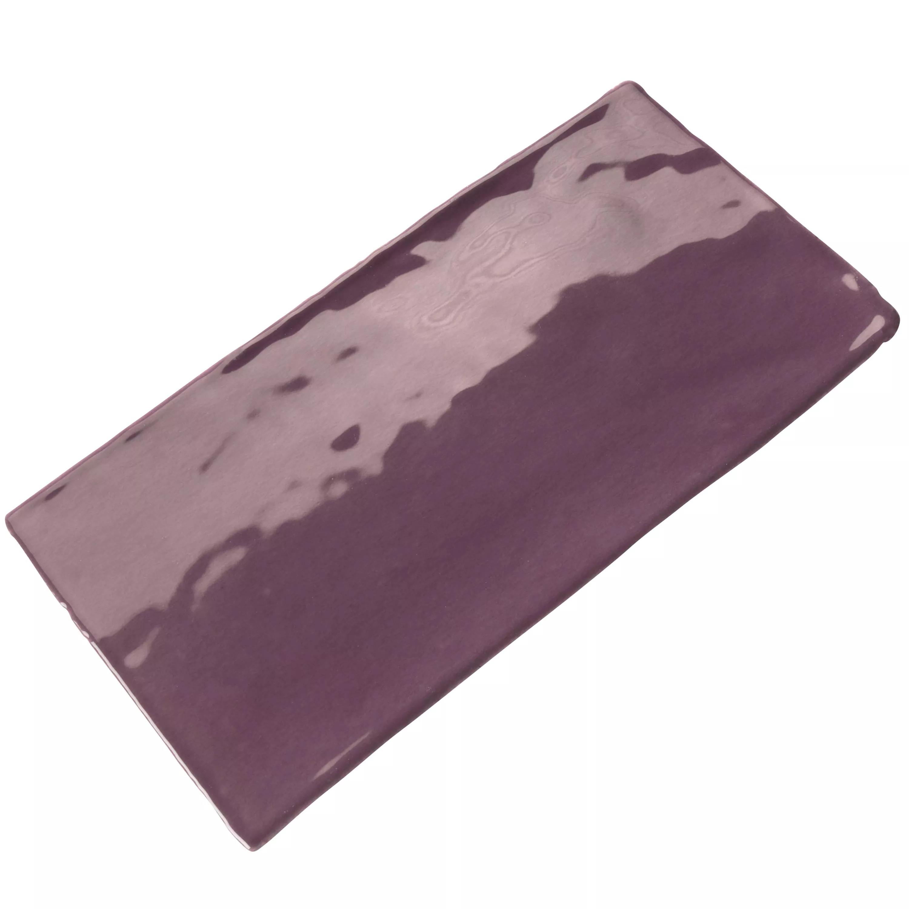 Wall Tile Algier Hand Made 7,5x15cm Bordeaux