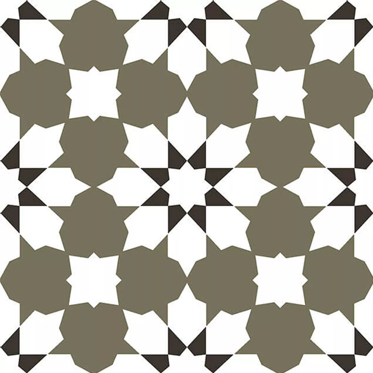 Porcelain Stoneware Tiles Samarkand Green 22,5x22,5cm Porcelain Stoneware Tiles Samarkand Green 22,5x22,5cm