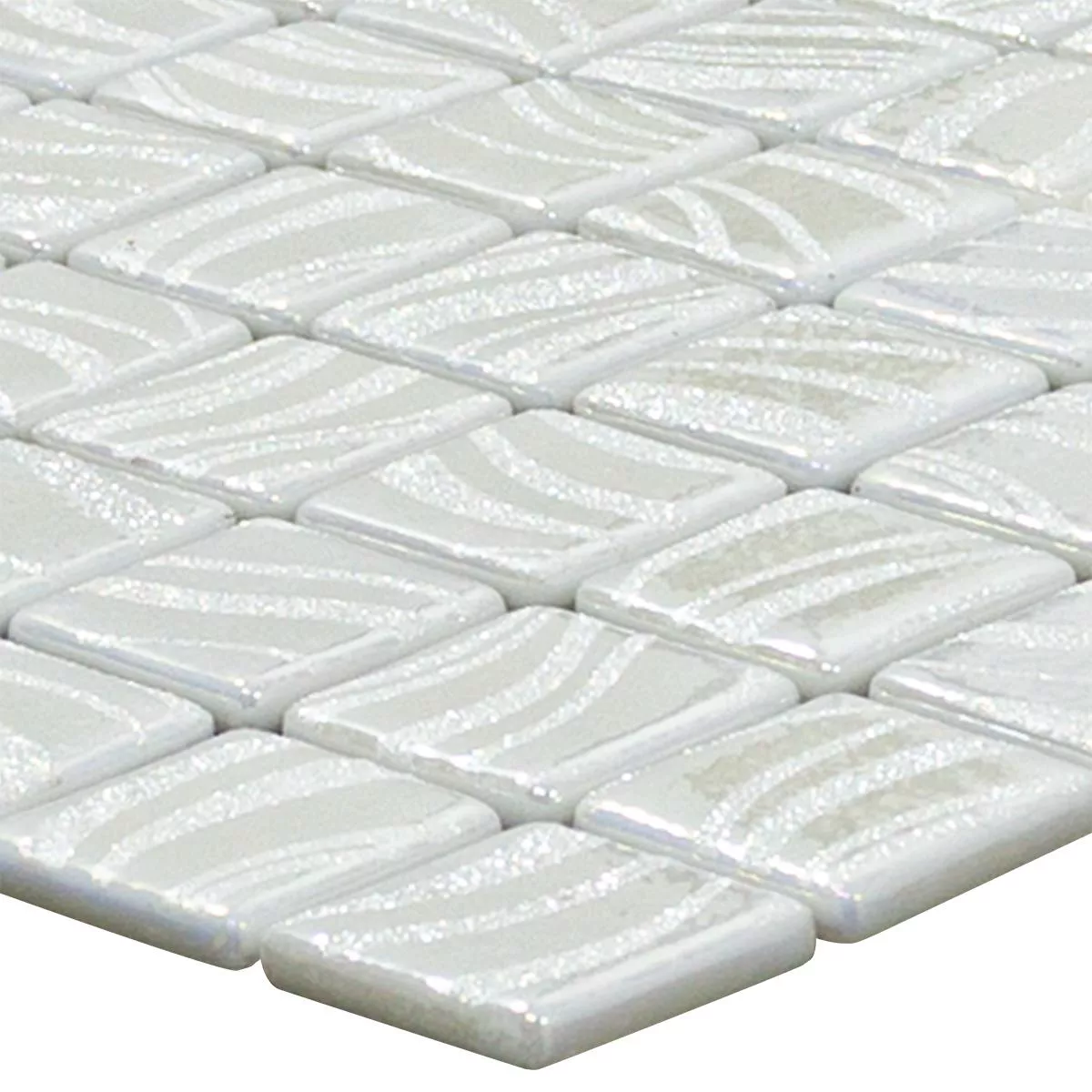 Glass Swimming Pool Mosaic Marisburg Blanc Glitter Glass Swimming Pool Mosaic Marisburg Blanc Glitter