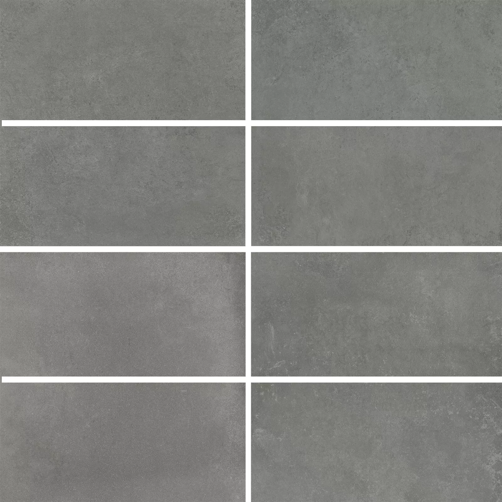 Sample Floor Tiles Cement Optic Nepal Slim Dark Grey 30x60cm