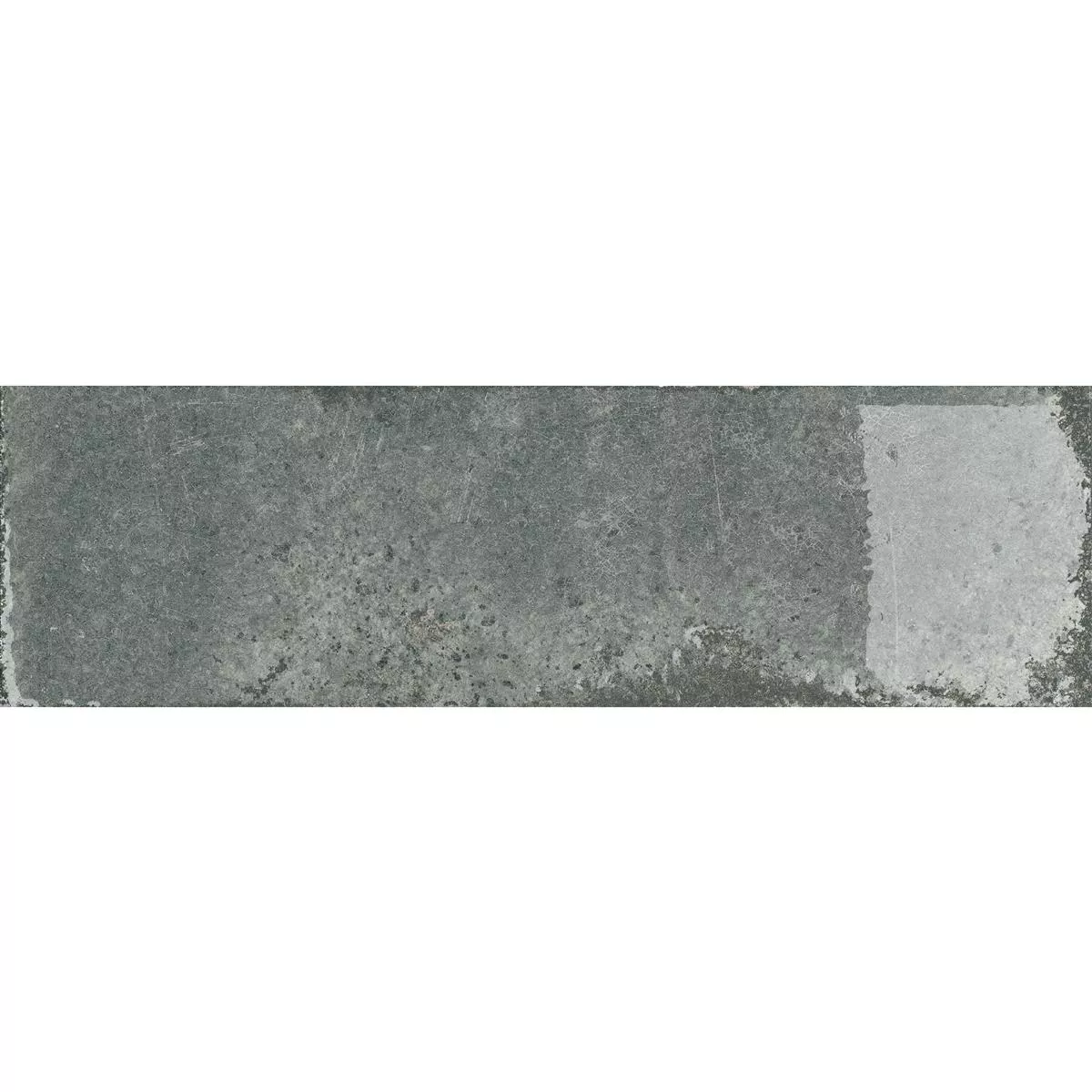 Sample Wall Tiles Lara Glossy Waved 10x30cm Grey