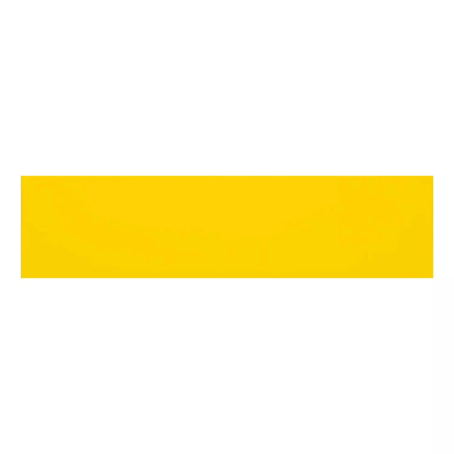 Metro tile Yellow Mat 7,5x30 cm Without Facet Swissland Sol