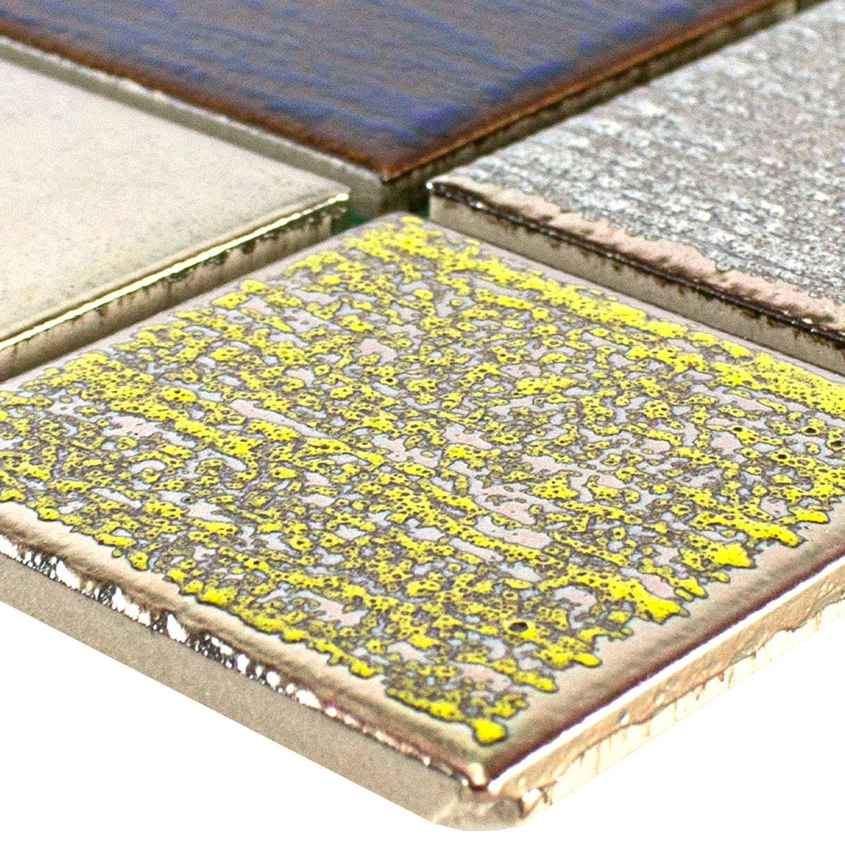 Sample Ceramic Mosaic Tiles Aracati Colored