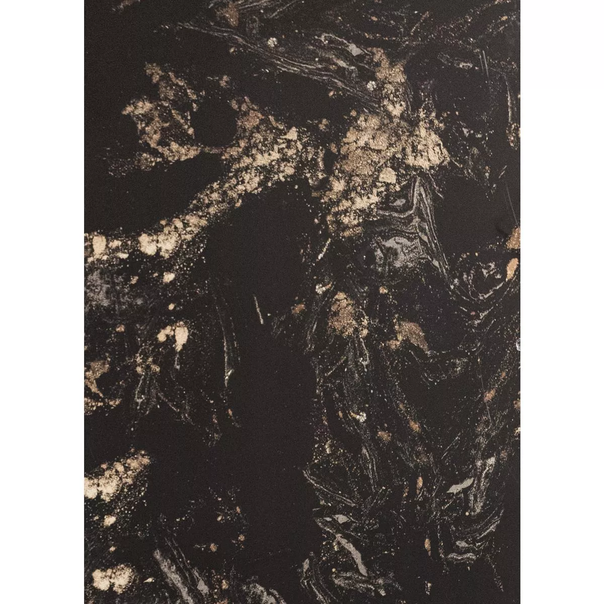 Floor Tiles Black Gold Polished Bacalod Marble Optic