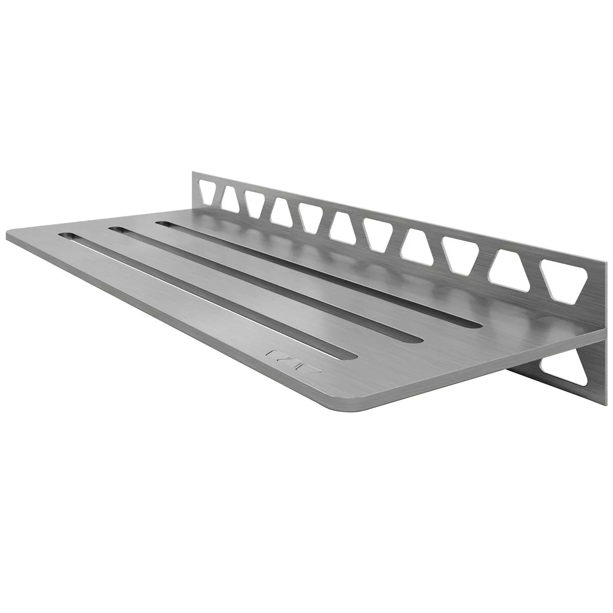 Shower shelf wall shelf Schlüter Rectangle 30x11.5cm Wave Silver Shower shelf wall shelf Schlüter Rectangle 30x11.5cm Wave Silver