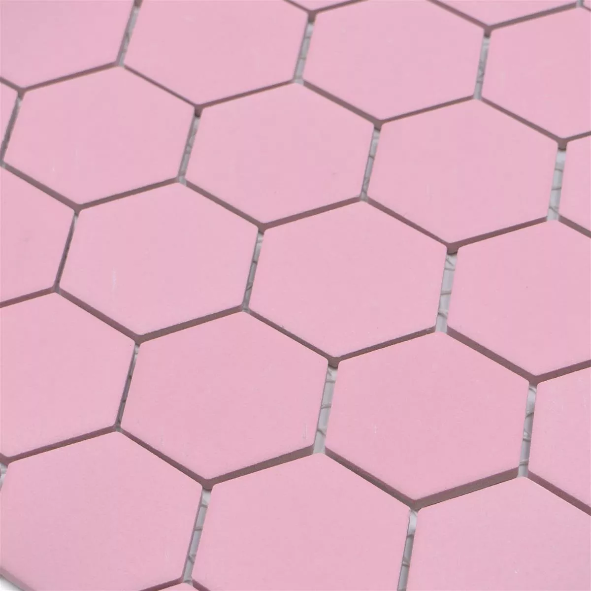 Ceramic Mosaic Bismarck R10B Hexagon Pink H51