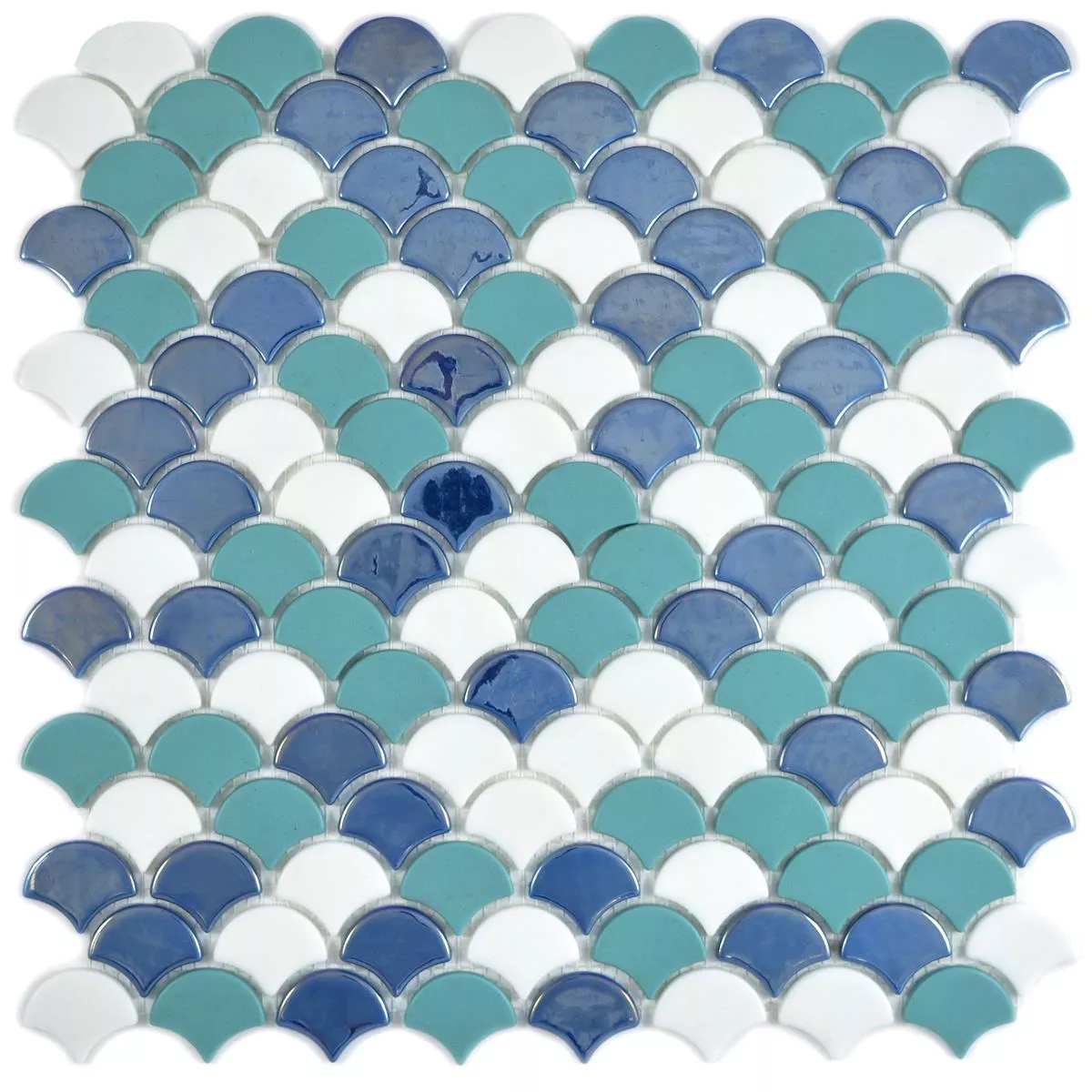 Sample Glass Mosaic Tiles Laurenz Color Mix