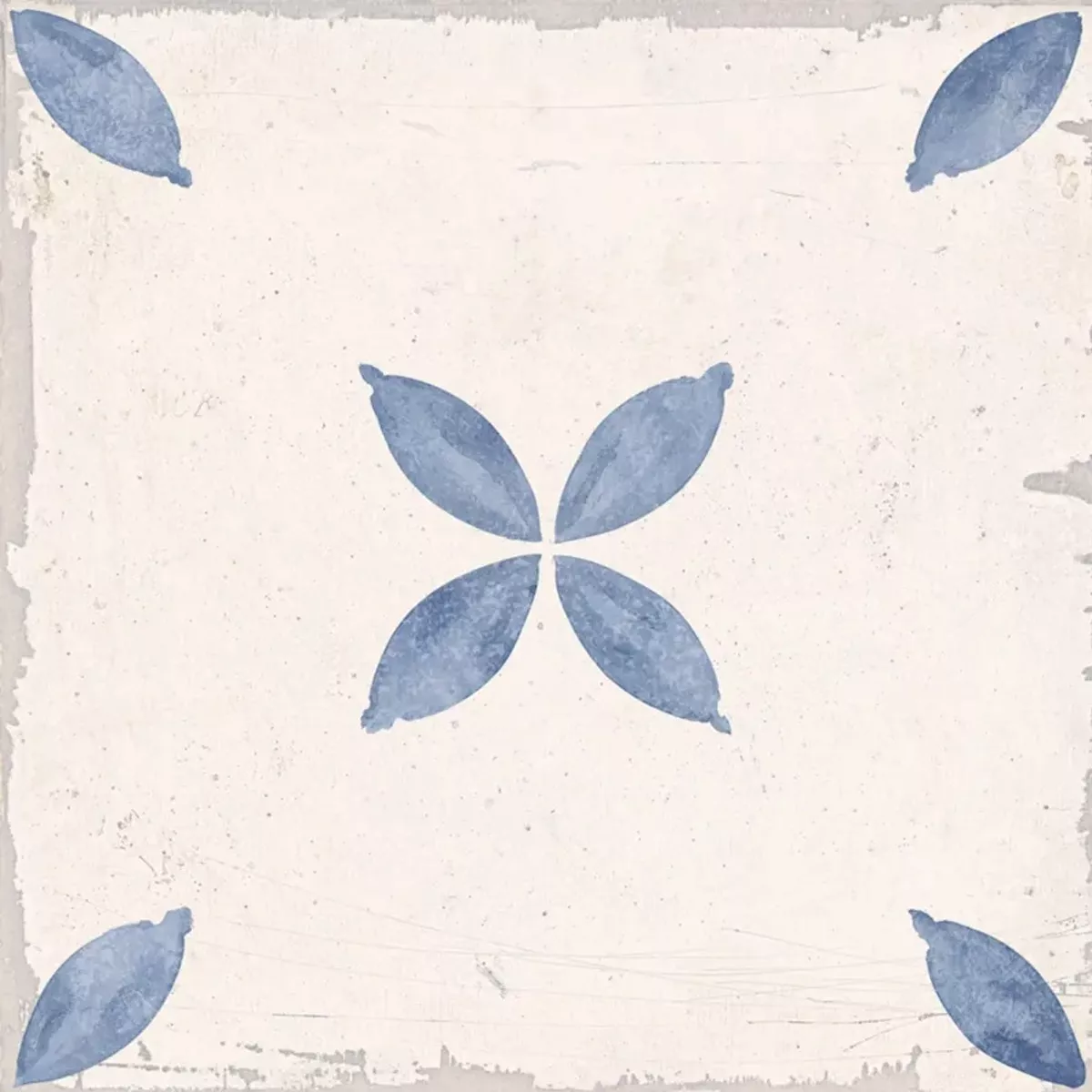 Pelin Blue Creme 25x25 cm