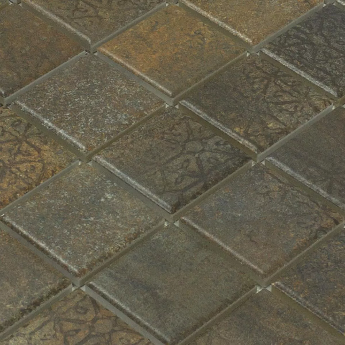 Ceramic Mosaic Tiles Sorrento Brown