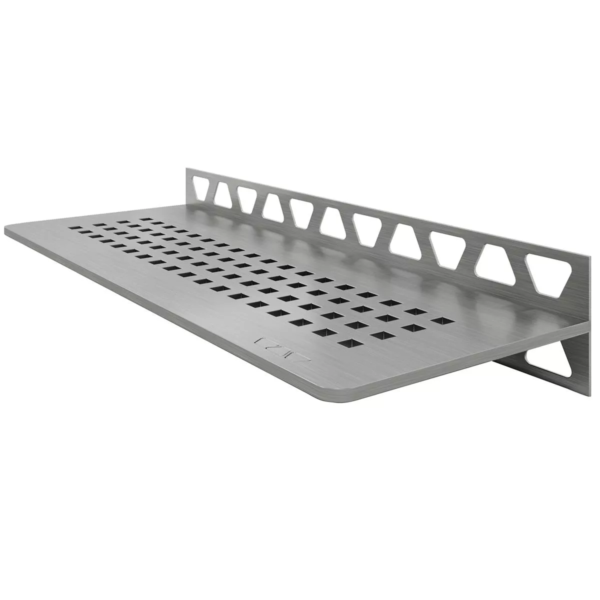 Shower shelf wall shelf Schlüter Rectangle 30x11.5cm Square Silver Shower shelf wall shelf Schlüter Rectangle 30x11.5cm Square Silver