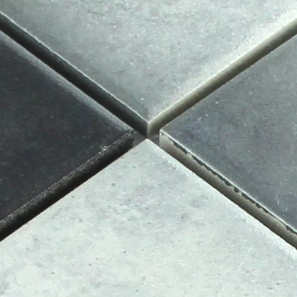 Sample Mosaic Tiles Ceramic Non Slip Grey Mix