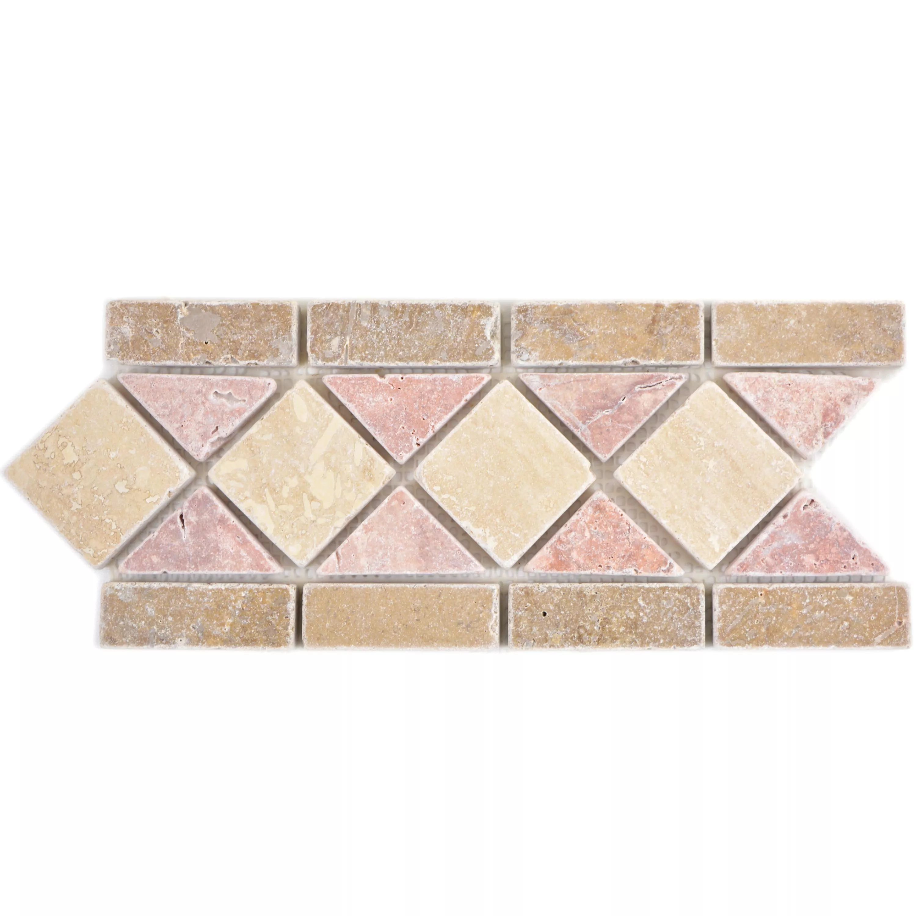 Natural Stone Border Headland Beige Brown Red Natural Stone Border Headland Beige Brown Red