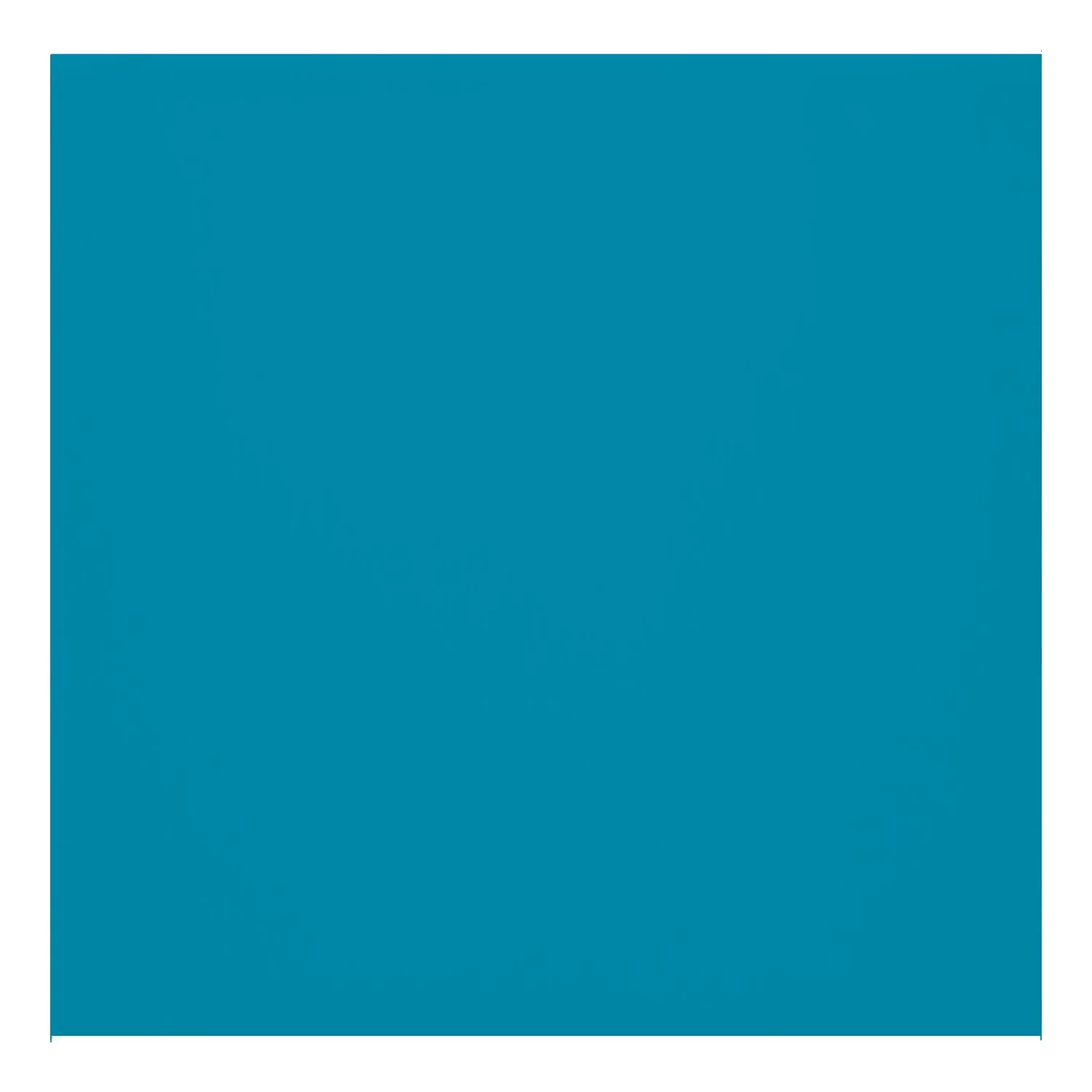 Metro tile Cyan Mat 10x10 cm Without Facet Freyburg Aqua Blue