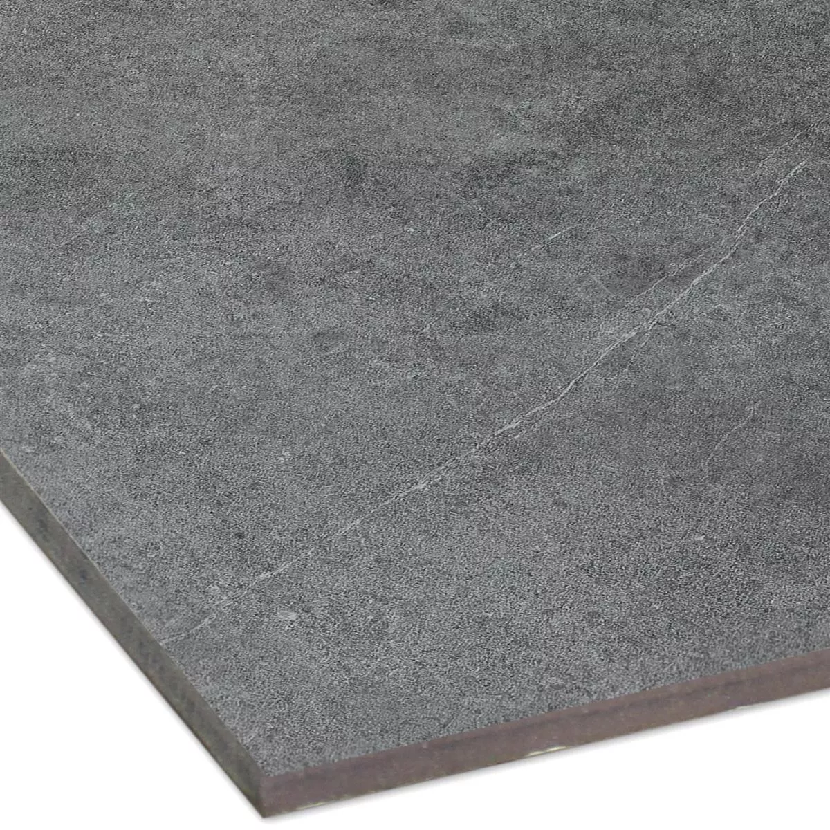 Sample Floor Tiles Montana Unglazed Anthracite 60x60cm / R10B