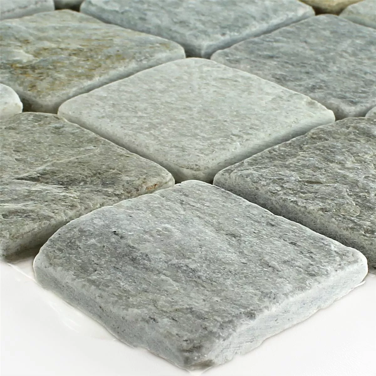 Mosaic Tiles Quartzite Beige Grey 48x48mm Mosaic Tiles Quartzite Beige Grey 48x48mm