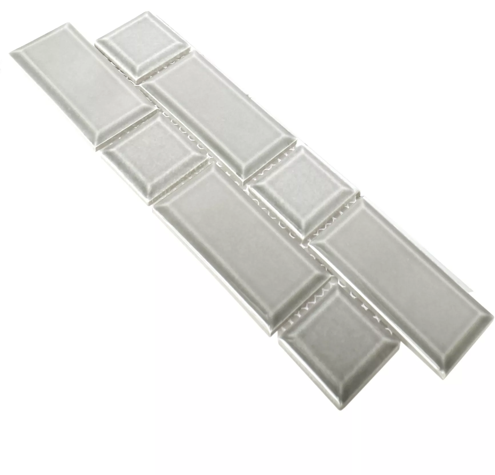 Ceramic Metro Border Baxley Light Grey Ceramic Metro Border Baxley Light Grey