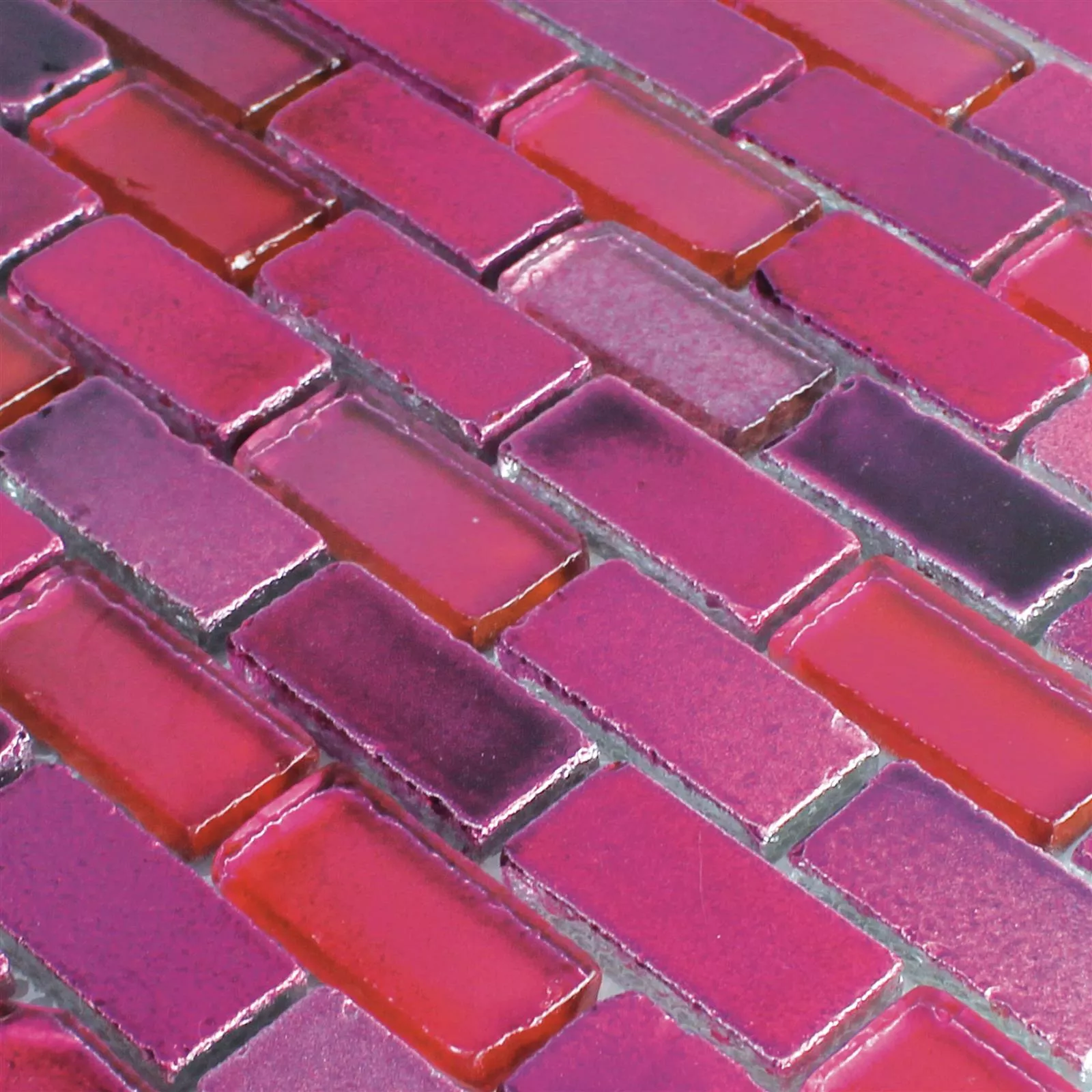 Glass Mosaic Tiles Lordsburg Violet