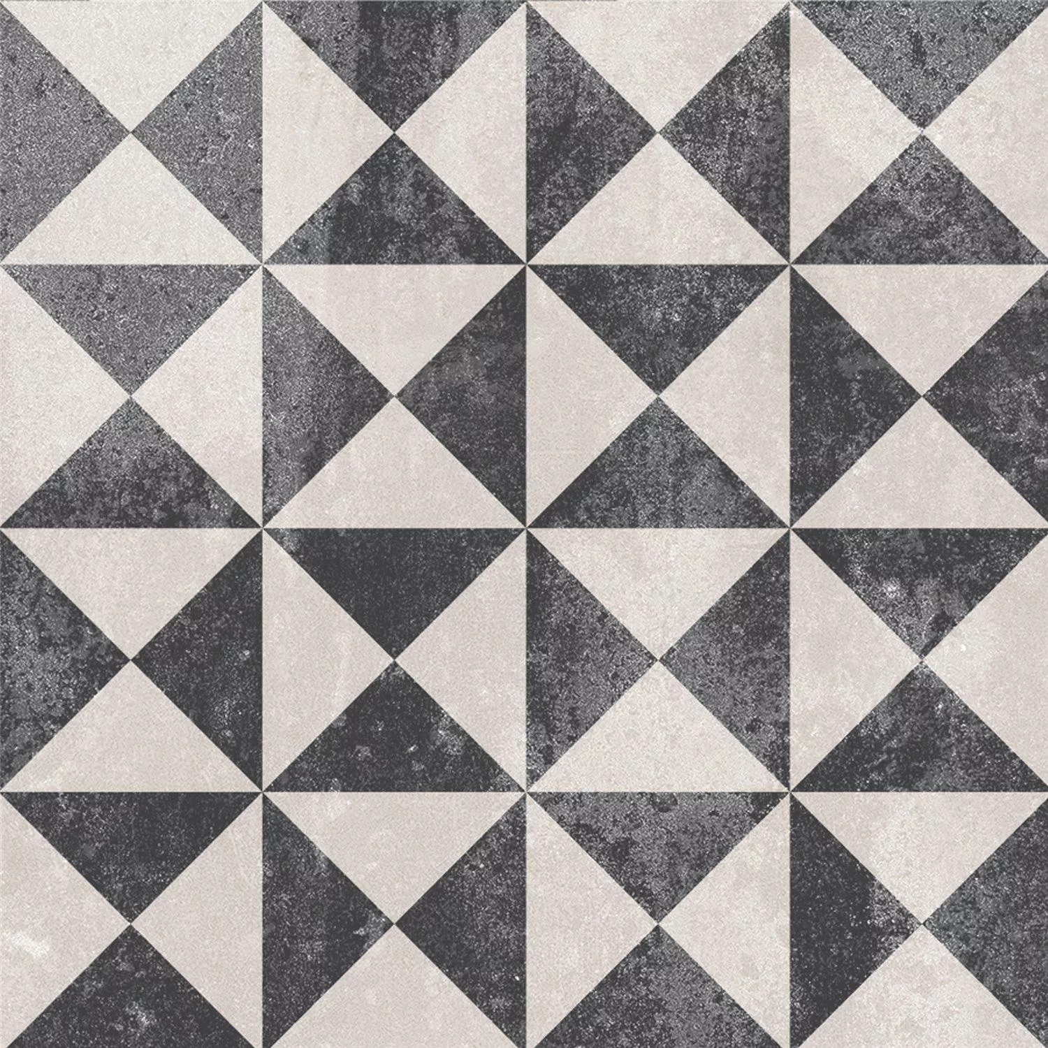 Cement Tiles Retro Optic Gris Floor Tiles Oteiza 18,6x18,6cm