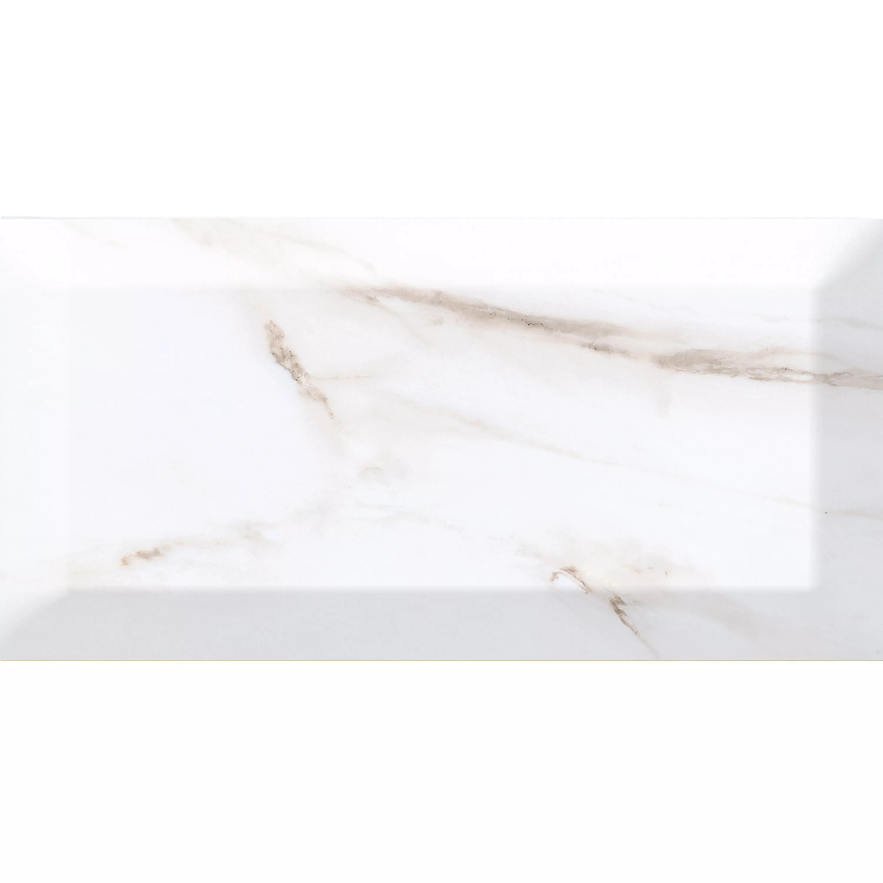 Metro Wall Tile Mystic Carrara 10x20cm Metro Wall Tile Mystic Carrara 10x20cm
