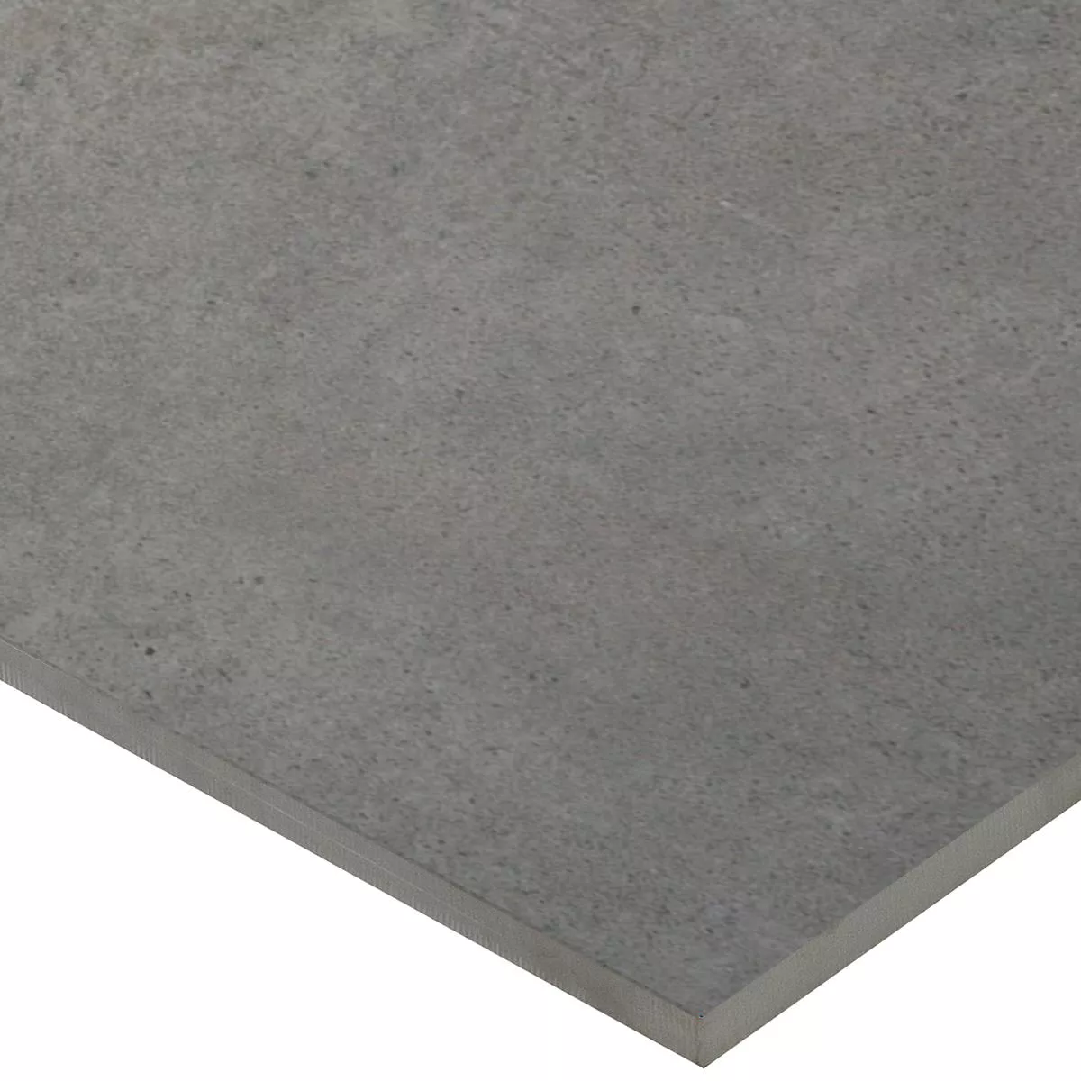 Terrace Tiles Porcelain Stoneware Panama Beton Optic Dark Grey 60x60x2 cm