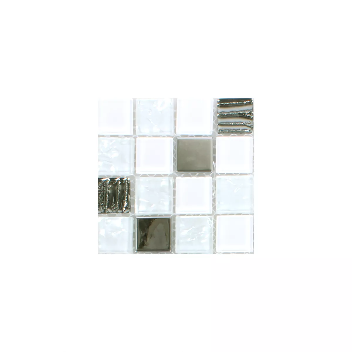 Sample Mosaic Tiles Admont White Diamant Quadrat