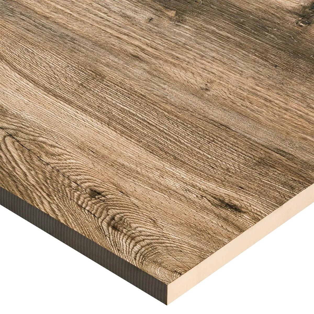 Terrace Tiles Starwood Wood Optic Oak 60x60cm