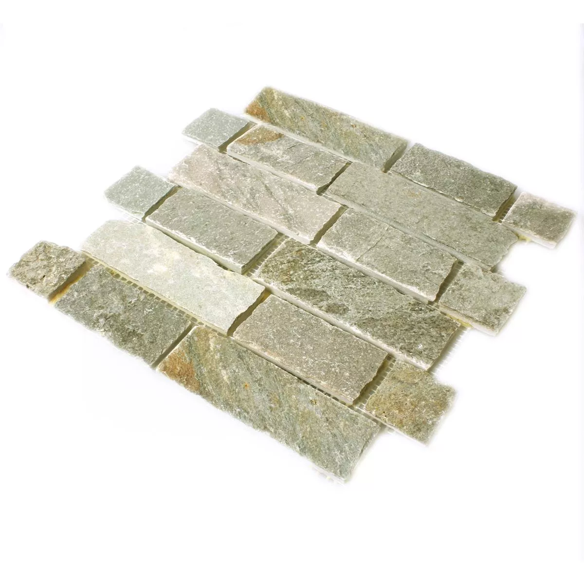 Mosaic Tiles Natural Stone Slate Light Beige