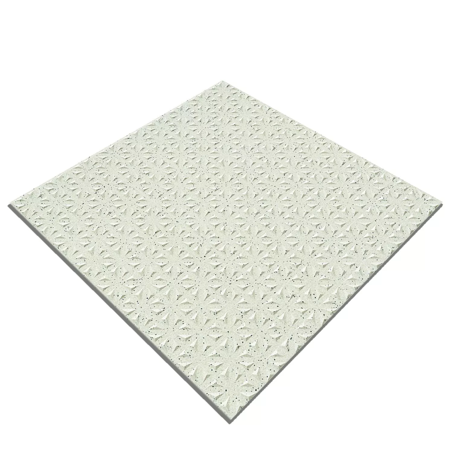 Floor Tiles Fine Grain R12/V4 Creme Mat 15x15cm