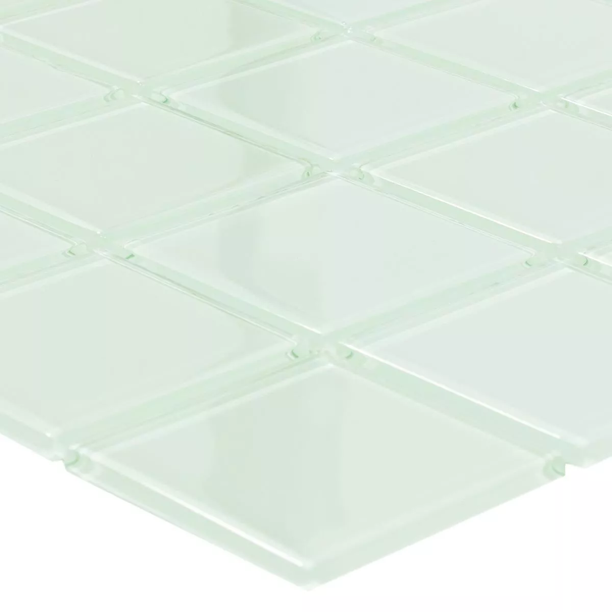 Glass Mosaic Tile Costello Cyan Glass Mosaic Tile Costello Cyan