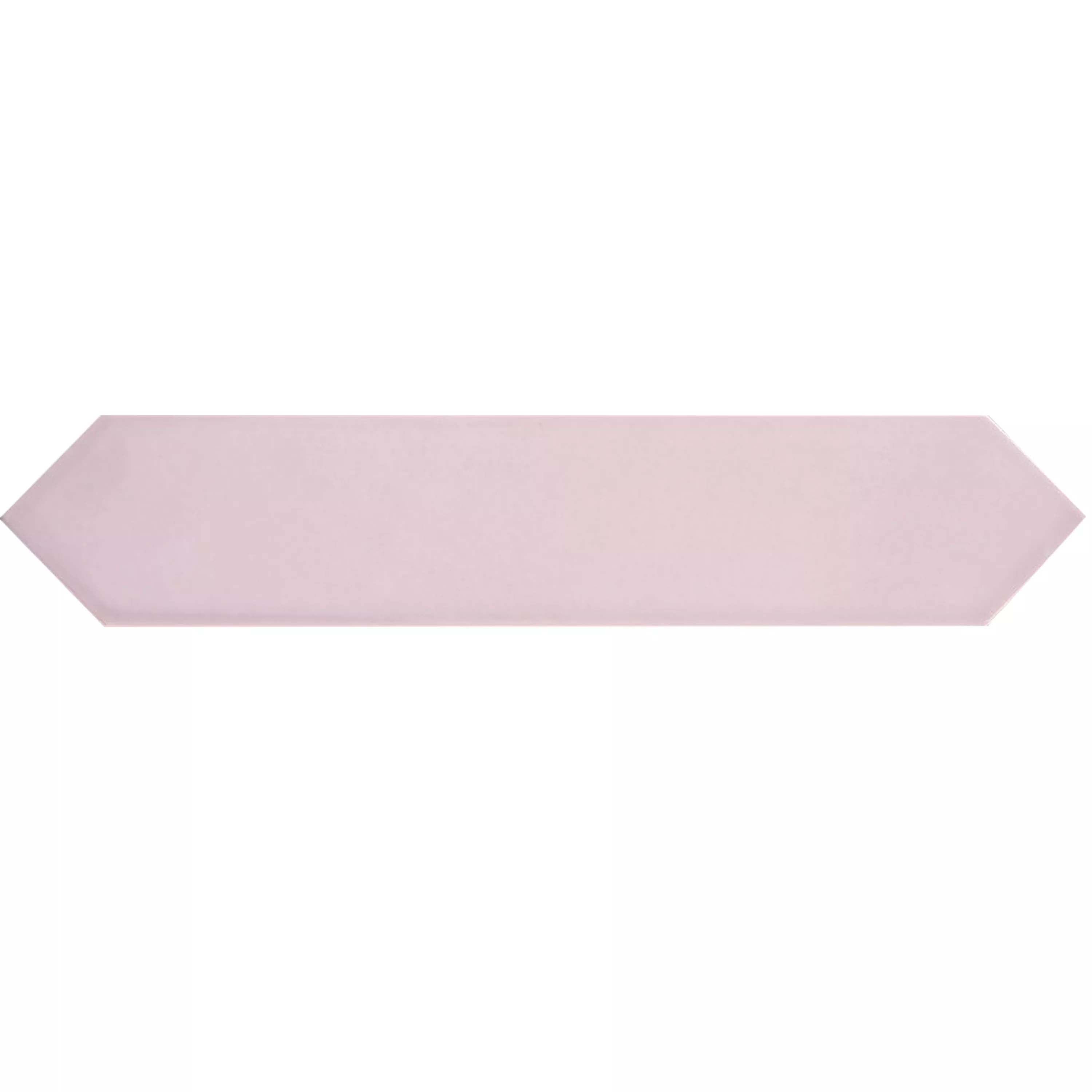 Konstanz Hexagon Pink Glossy 6,5x33,2 cm