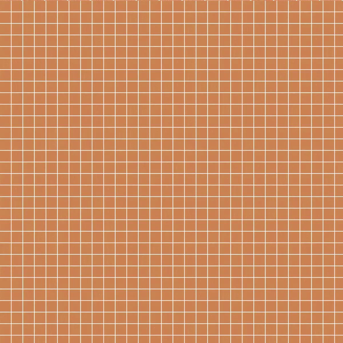 Glass Mosaic Tile Trend-Vi Vitreo 163 Orange 10x10mm