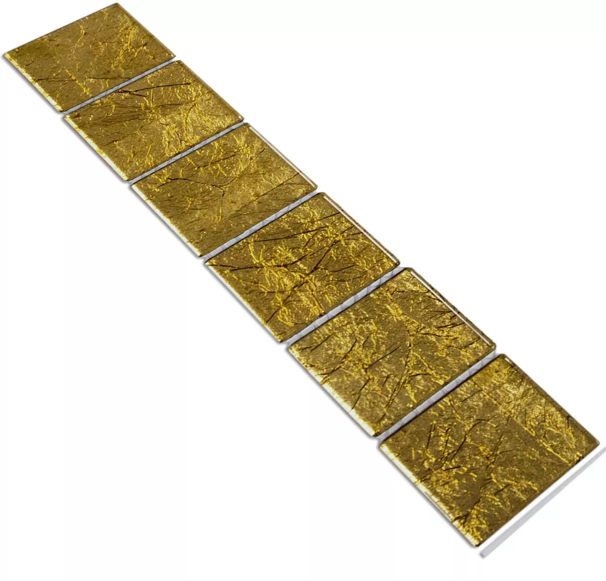 Glass Mosaic Tiles Border Artist Gold Q48 Glass Mosaic Tiles Border Artist Gold Q48