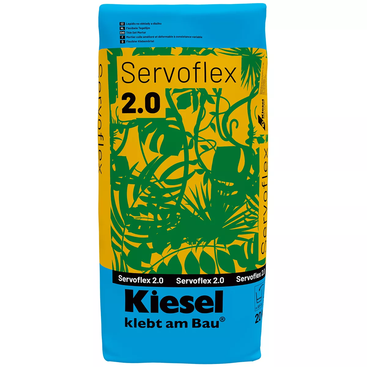 Flexible tile adhesive Kiesel Servoflex 2.0 20 Kg