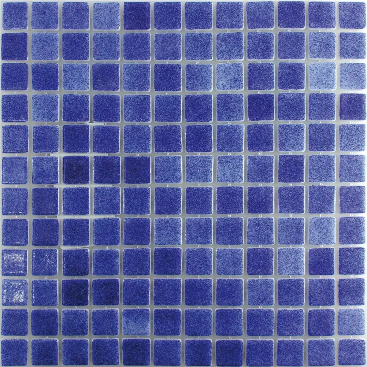 Glass Swimming Pool Mosaic Lagune R11C Dark Blue