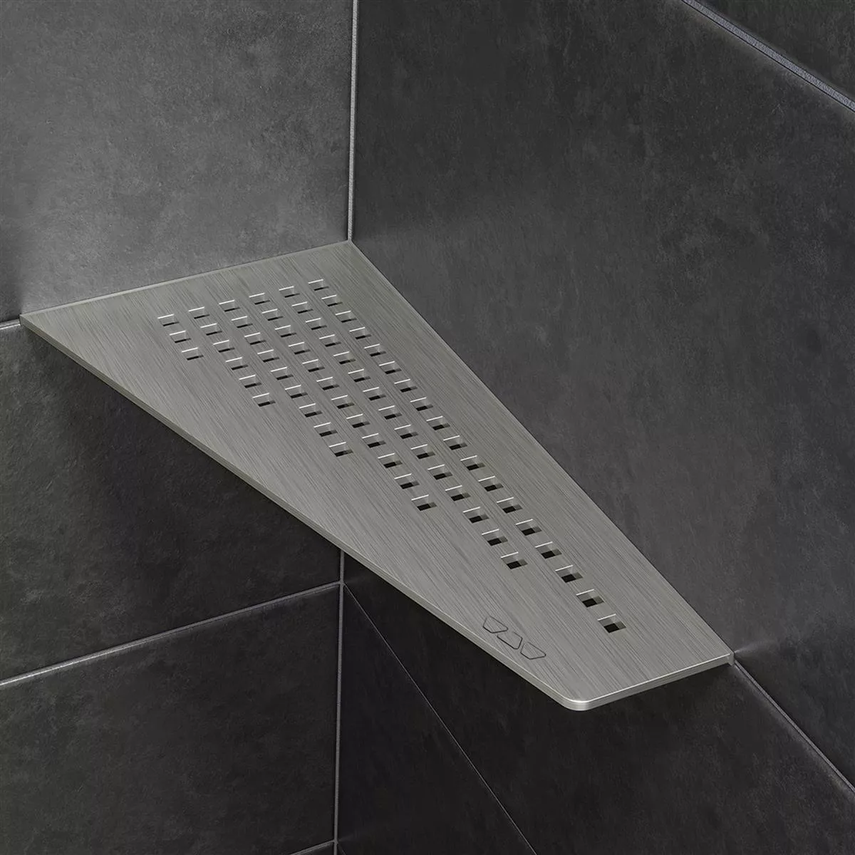 Wall shelf shower shelf Schlüter 4eck 15,4x29,5cm Square