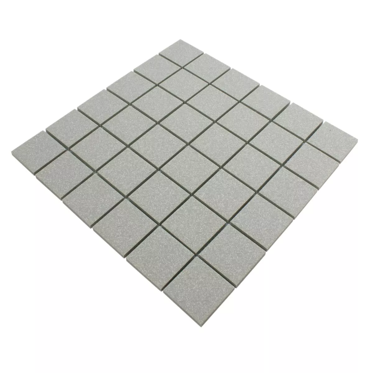 Sample Mosaic Tiles Ceramic Grey Mat R11