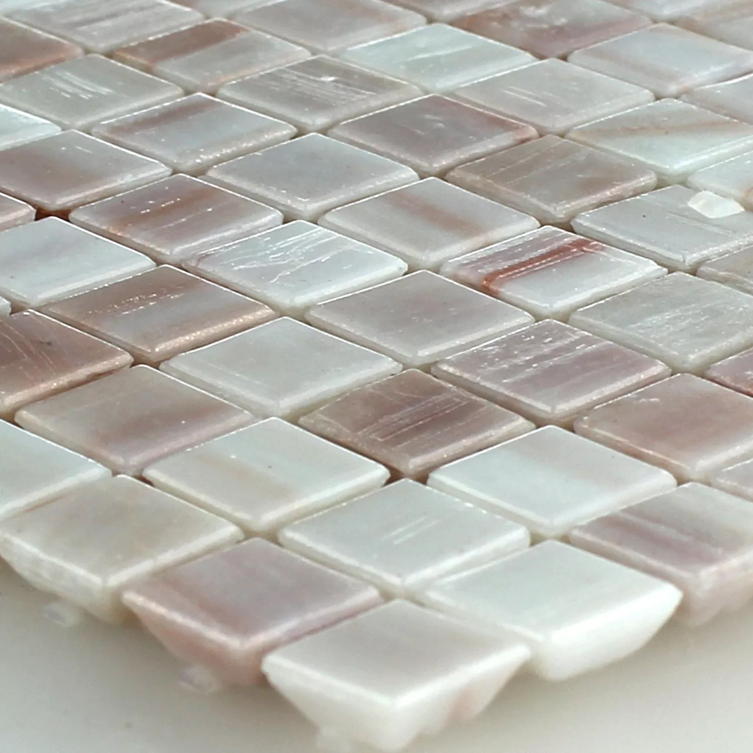 Mosaic Tiles Trend-Vi Glass Brillante 221 10x10x4mm Mosaic Tiles Trend-Vi Glass Brillante 221 10x10x4mm