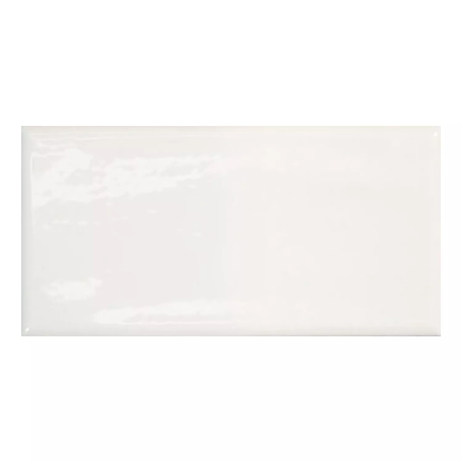 Calissi Blanc Glossy Rustic 7,5x15 cm Blanco