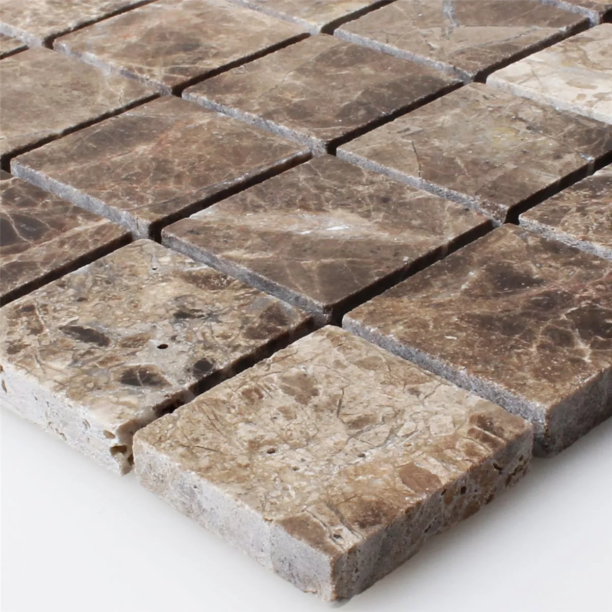 Mosaic Tiles Marble Emprador Brown 32x32mm Mosaic Tiles Marble Emprador Brown 32x32mm