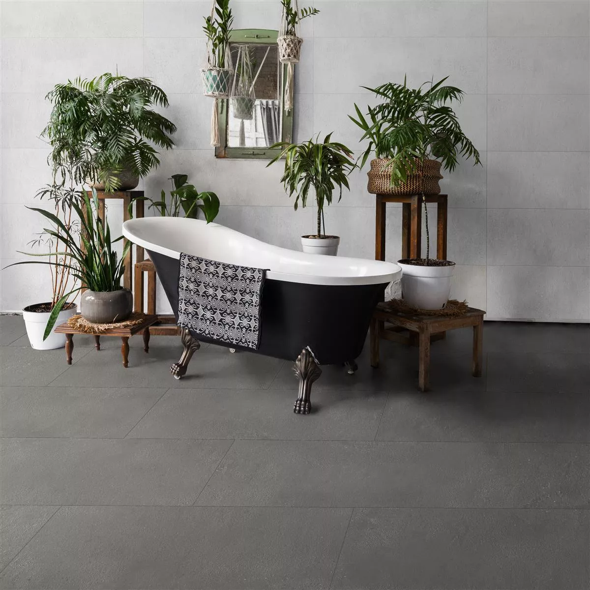 Sample Floor Tiles Malibu Beton Optic Grey 60x120cm