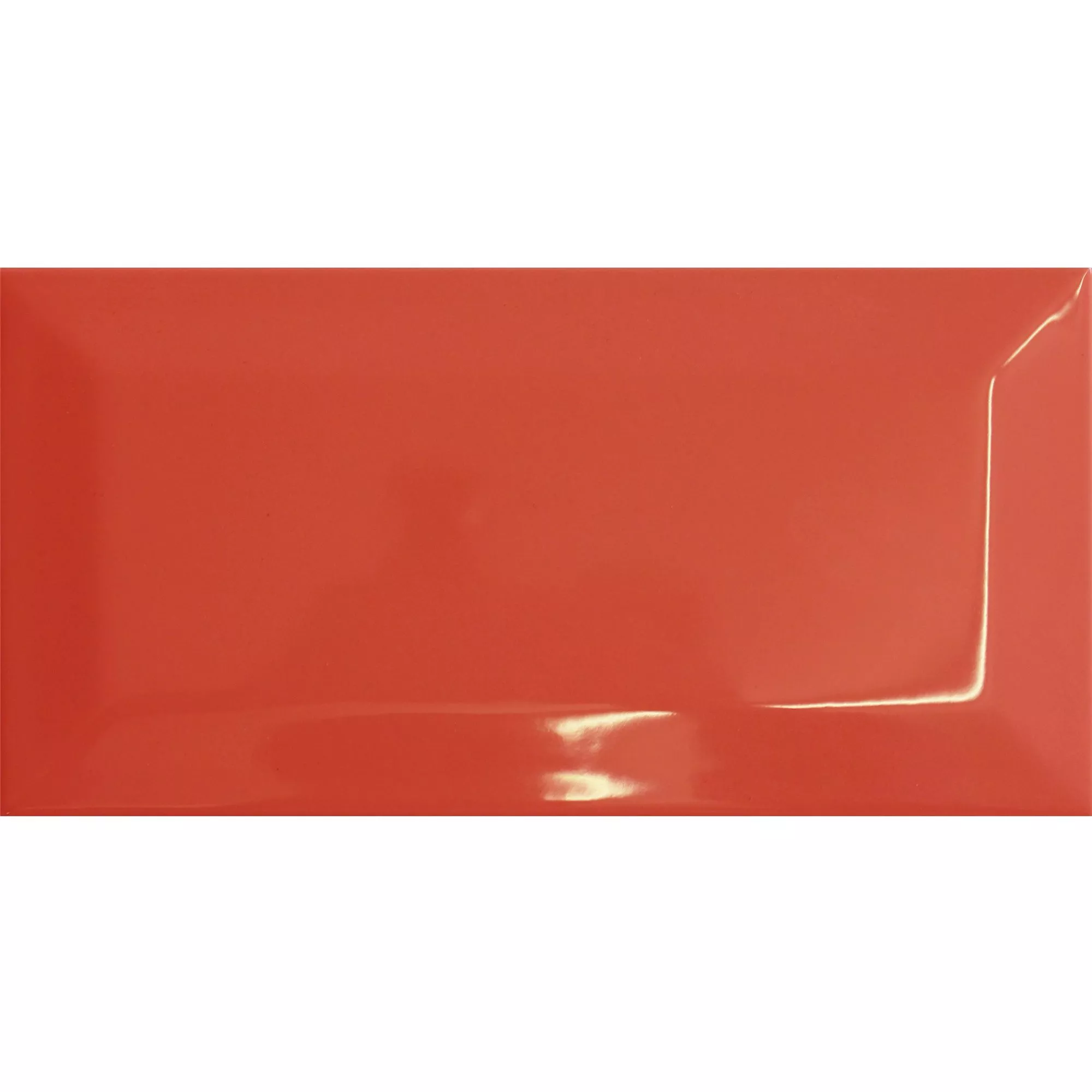 Metro Wall Tiles Colombo Red 10x20cm