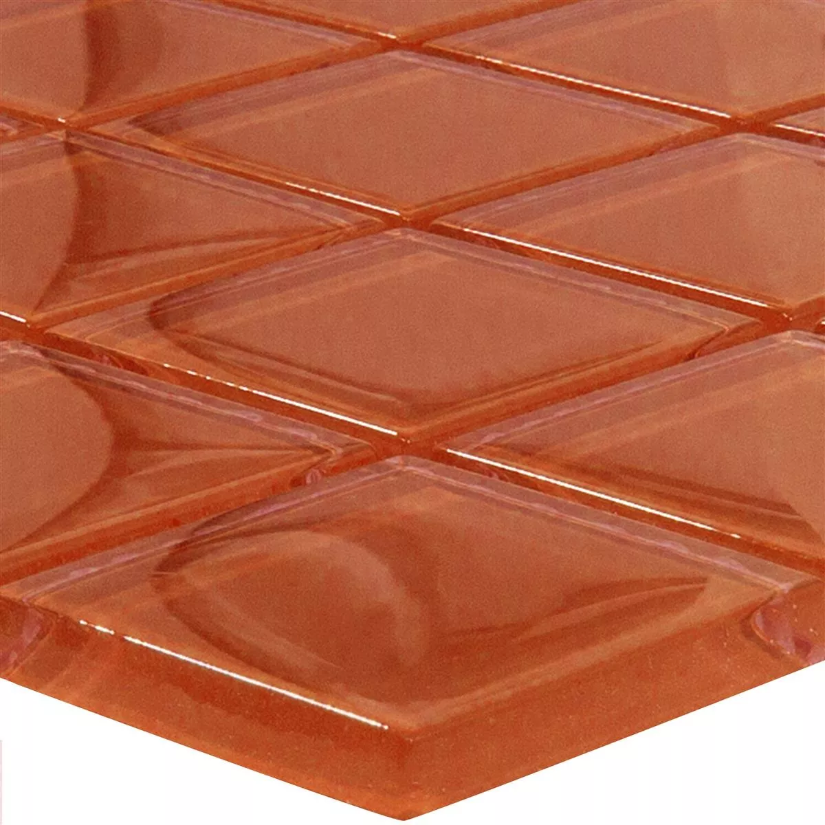 Glass Mosaic Tiles Melmore Red Glass Mosaic Tiles Melmore Red