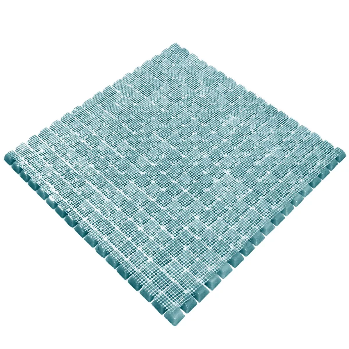 Sample Glass Mosaic Tiles Havana Petrol