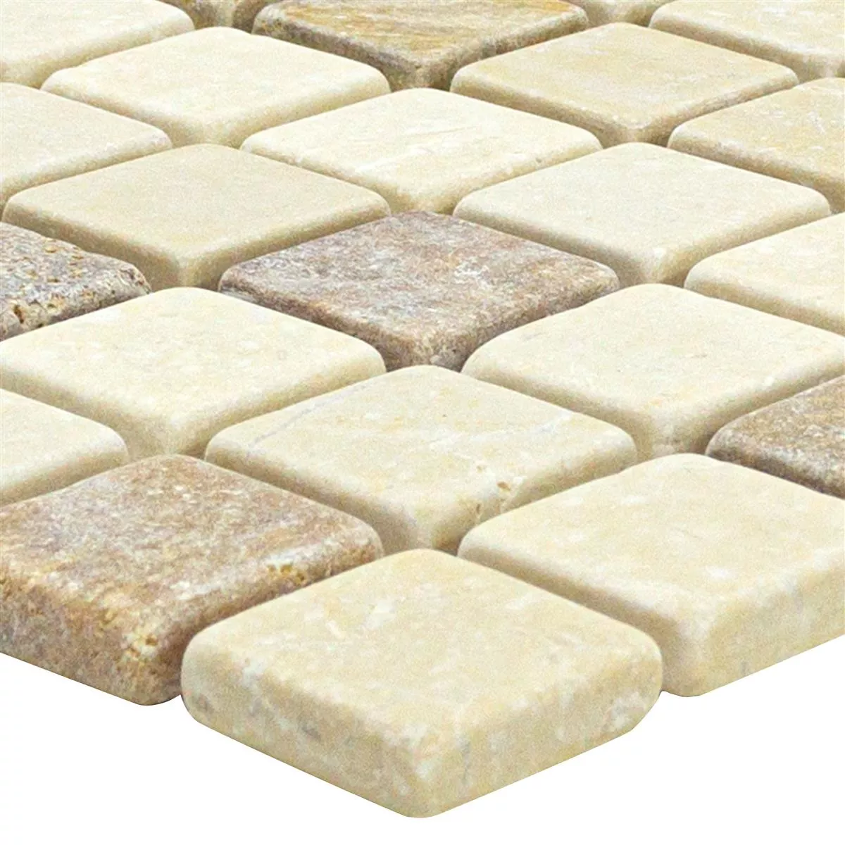 Marble Natural Stone Mosaic Tiles Lorentes Light Brown Mix Marble Natural Stone Mosaic Tiles Lorentes Light Brown Mix