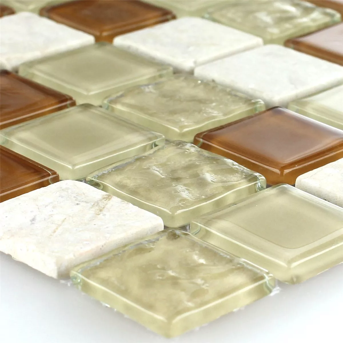 Glass Marble Natural Stone Mosaic Tiles Epsilon Beige Brown Blanc Glass Marble Natural Stone Mosaic Tiles Epsilon Beige Brown Blanc