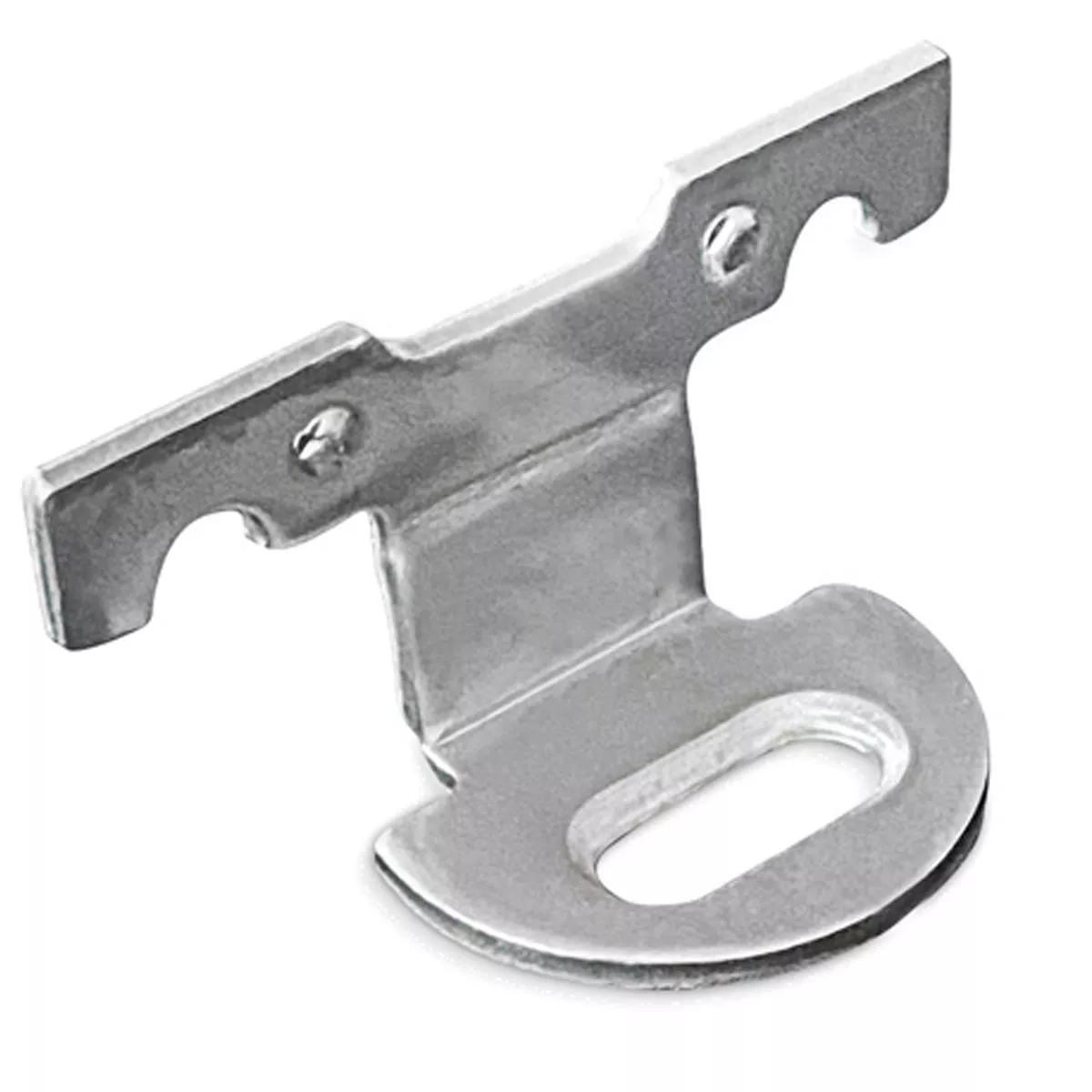 End clip anti-slip device for aluminium rails